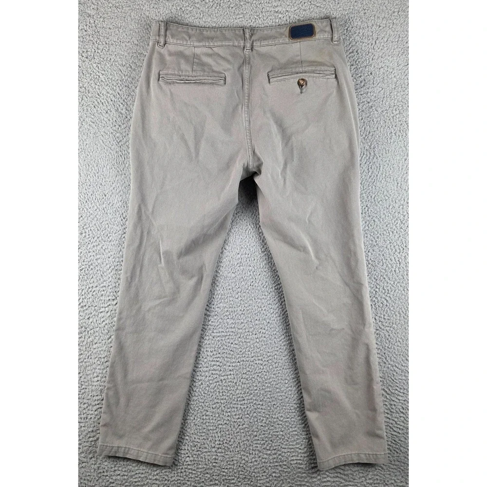 Mugsy Pants Mens 32x30 Gray Damens Chinos Stretch Straight‎ Comfort K4PNDA